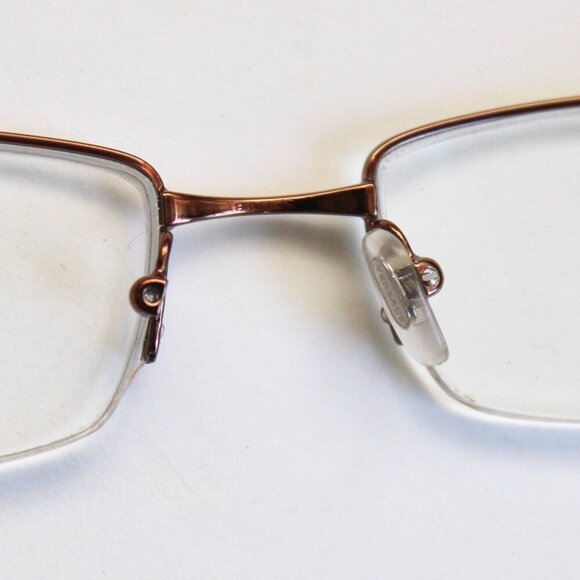 Versace Eyeglasses MOD. 1109 1045 Brown/Tortoise Half Rim Eye Glasses Frame - Picture 4 of 6